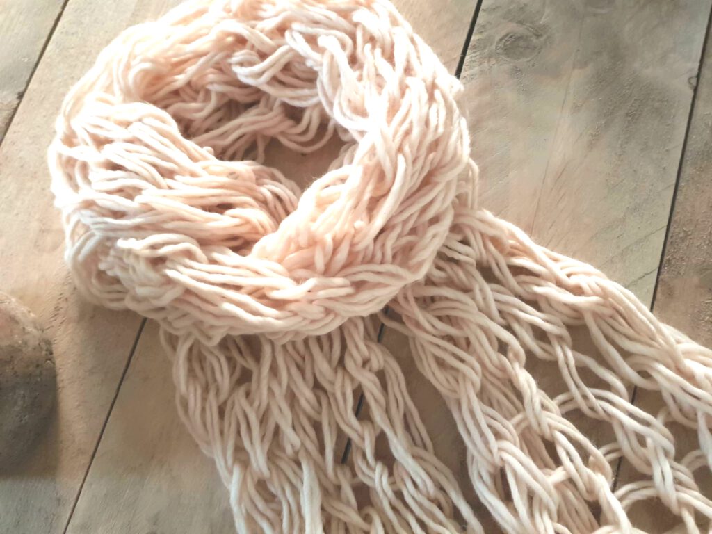 gebreide sjaal wol ittedesigns