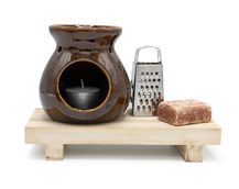 Giftbox with love aroma vesuvius brown - amberblok