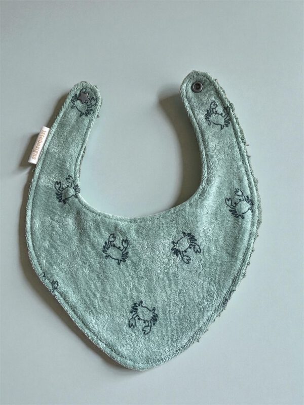 Kwijlslabbetje krab kleur1