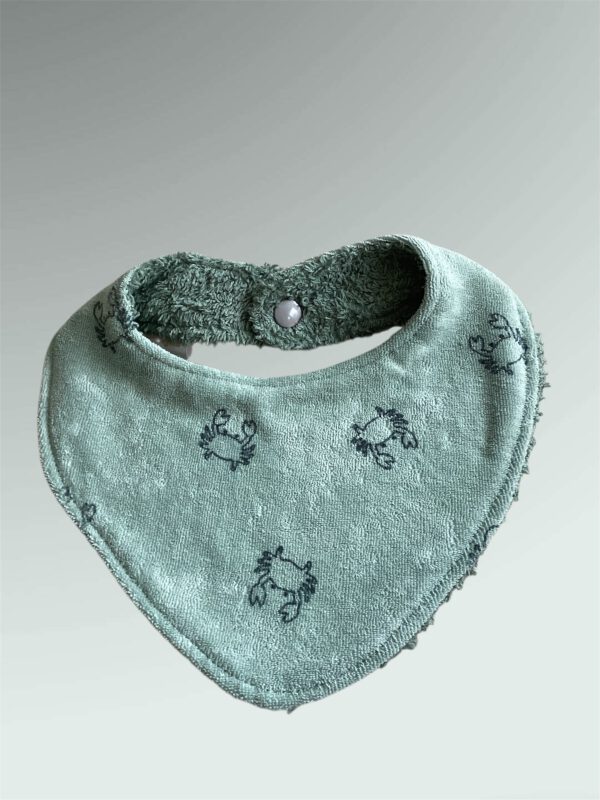 Kwijlslabbetje krab kleur